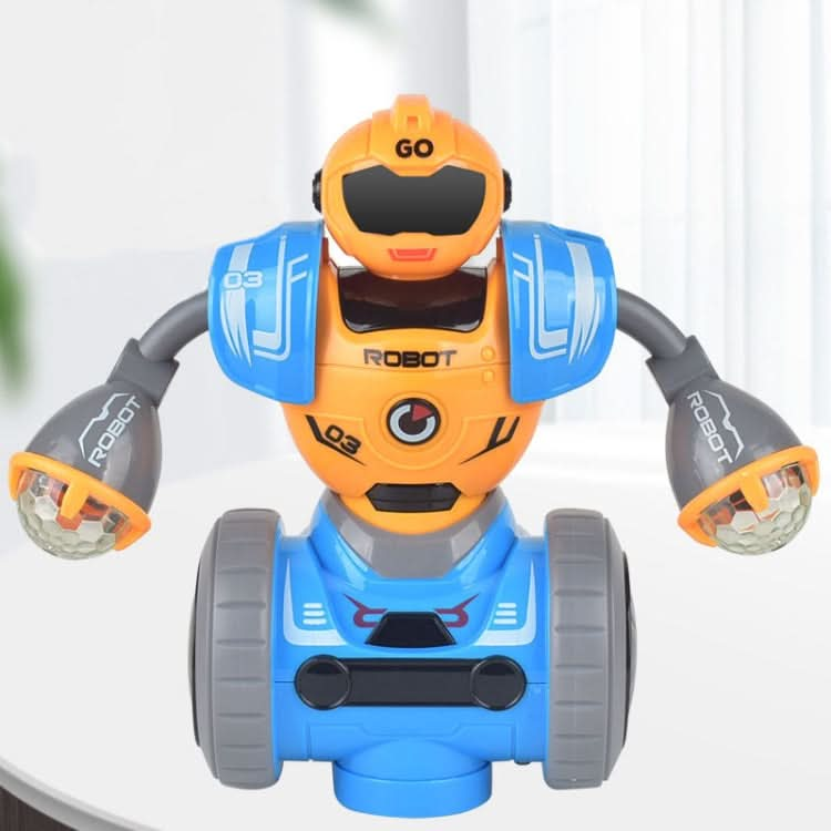 Intelligent Early Education Sound and Light Mechanical Robot Toys Reluova