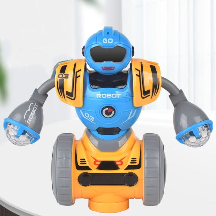 Intelligent Early Education Sound and Light Mechanical Robot Toys Reluova