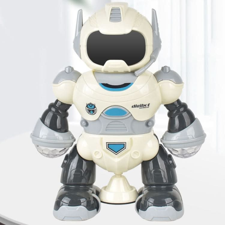 Intelligent Early Education Sound and Light Mechanical Robot Toys Reluova