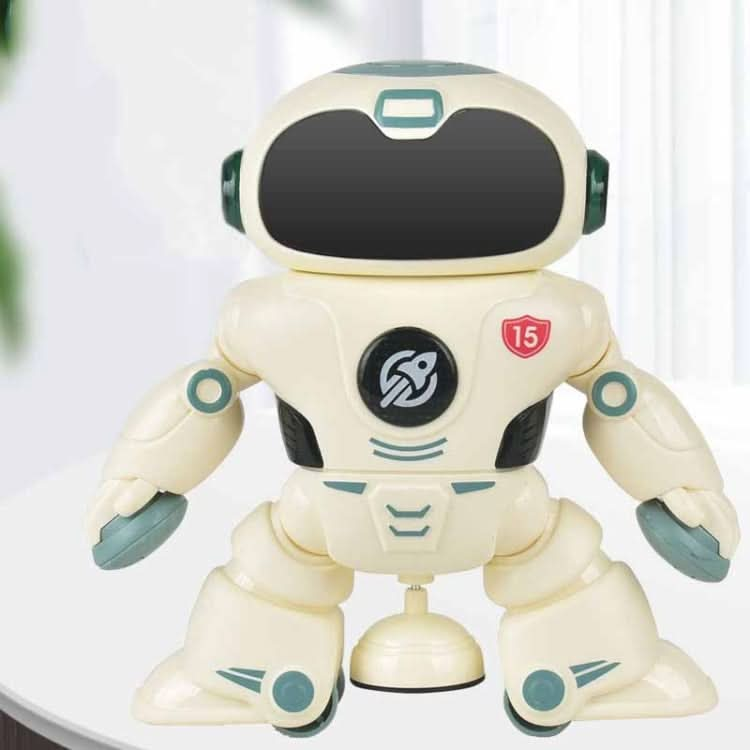 Intelligent Early Education Sound and Light Mechanical Robot Toys Reluova