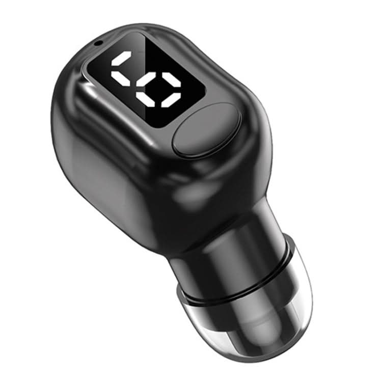 M5 Digital Display Bluetooth Headset Mini In-ear Invisible Headphones