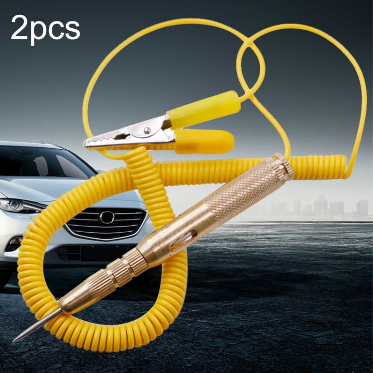 2pcs 6-24V Car Circuit Test Pen LED Multi Function Test Passing Test Light Test Light Test Pen