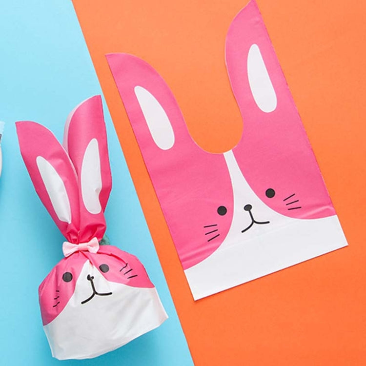 1bag Cartoon Rabbit Ears Gift Packaging Bags Candy Baking Snowflake Cookies Bags