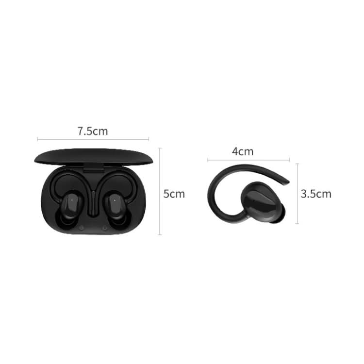 X10PRO Digital Display With Charging Bin Hanging Ear Stereo Business Sports Bluetooth Headset