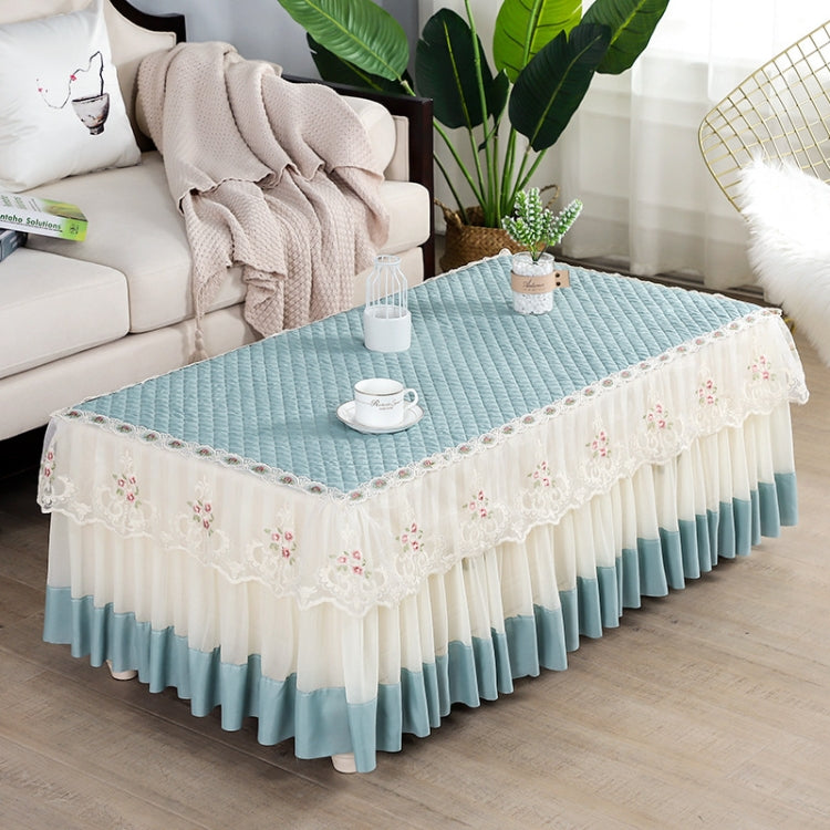 Simple Fabric Lace Rectangular Tablecloth, Series 2 My Store