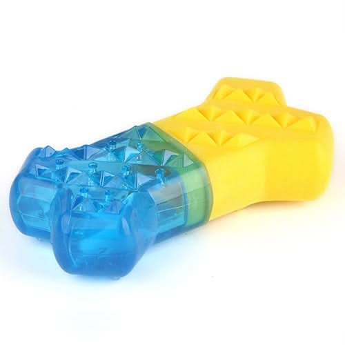 Frozen Bone Toys Pet Dog Teeth Grinding TPR Toys, Specification: Bone - Reluova