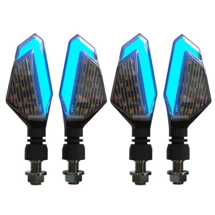 MK-236 4pcs 22LED Motorcycle V Line Two Color Turning Light Signal Angle Light ÎҵÄÉ̵ê