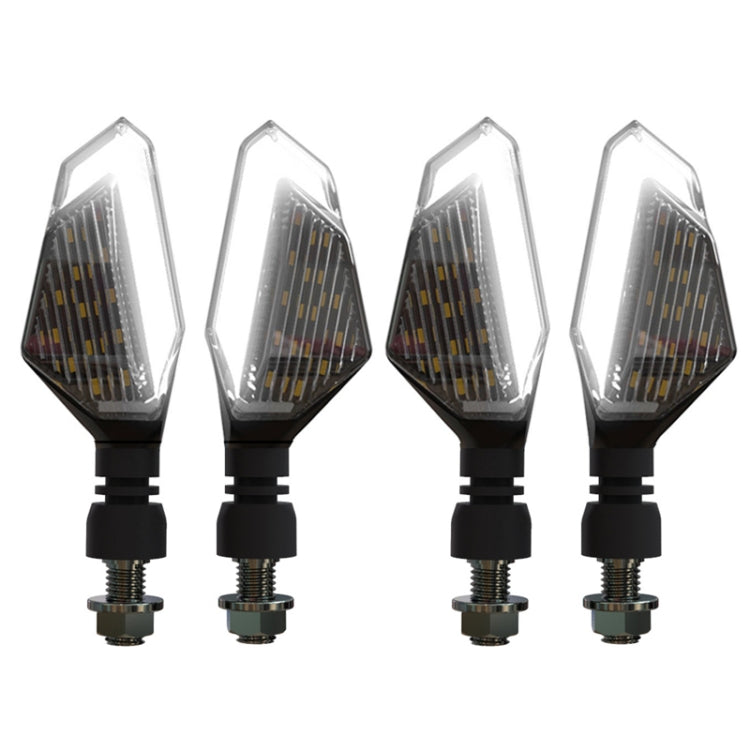 MK-236 4pcs 22LED Motorcycle V Line Two Color Turning Light Signal Angle Light ÎҵÄÉ̵ê