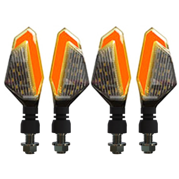 MK-236 4pcs 22LED Motorcycle V Line Two Color Turning Light Signal Angle Light ÎҵÄÉ̵ê