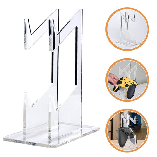 Acrylic Double Layer Game Handle Storage Bracket for PS4/ PS5/PS3