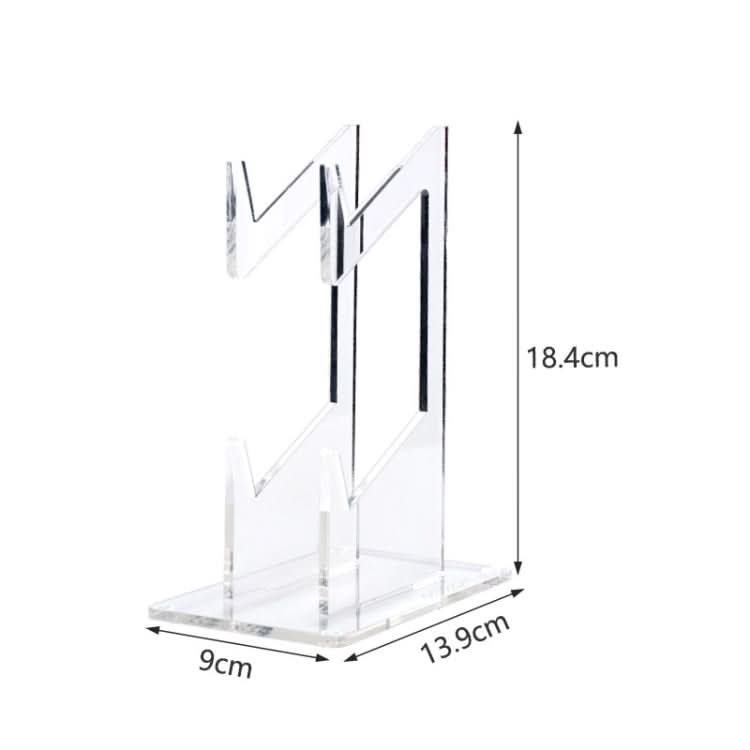 Acrylic Double Layer Game Handle Storage Bracket for PS4/ PS5/PS3 Reluova