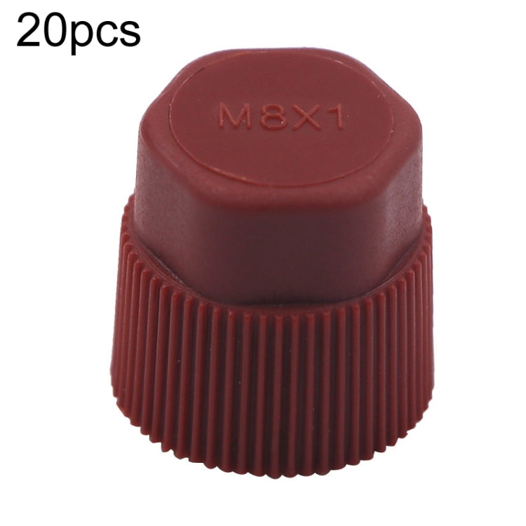 20pcs Automobile Air Conditioning Valve Plastic Dust Cap-Reluova