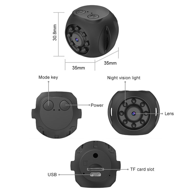 WiFi Intelligent Network Monitor HD Infrared Night Vision Camera Reluova