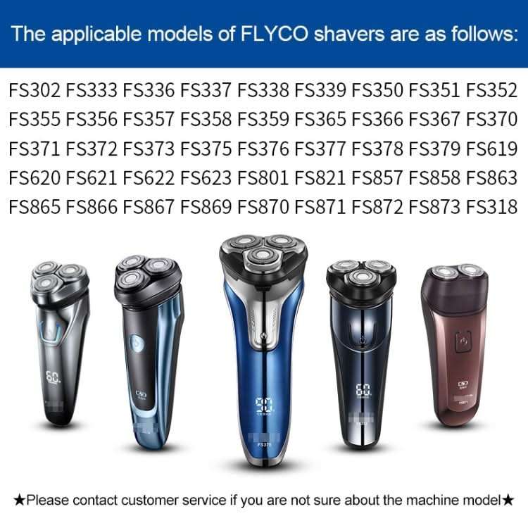 6pcs Electric Shaver USB Charging Cable for FLYCO Razor FS372 FS373 FS871 FS375 FS339 FS378 FS376 FS867-Reluova