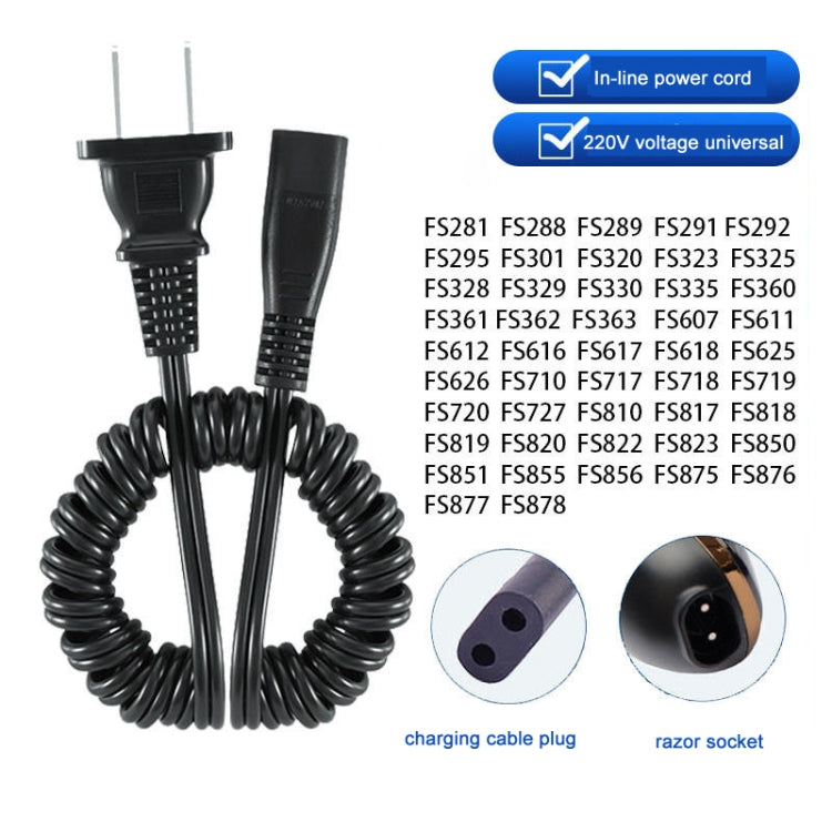 2pcs 220V Shaver Charger Universal Power For FLYCO FS330 FS360 FS719 FS325 FS607 FS361,CN Plug-Reluova