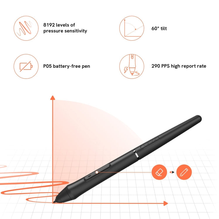 VEIKK VO1060 Digital Drawing Board Handwriting Board With Passive Wireless Pen Reluova