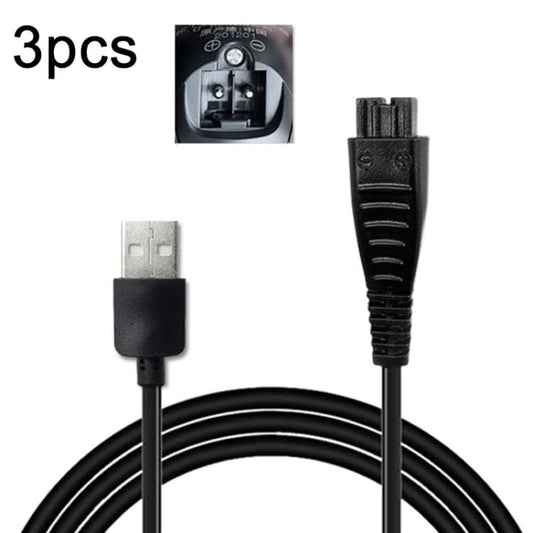 3pcs 4.8V 1.25A USB Charging Cable for Panasonic Electric Shaver ES-LM31 ES-PLM3B-Reluova