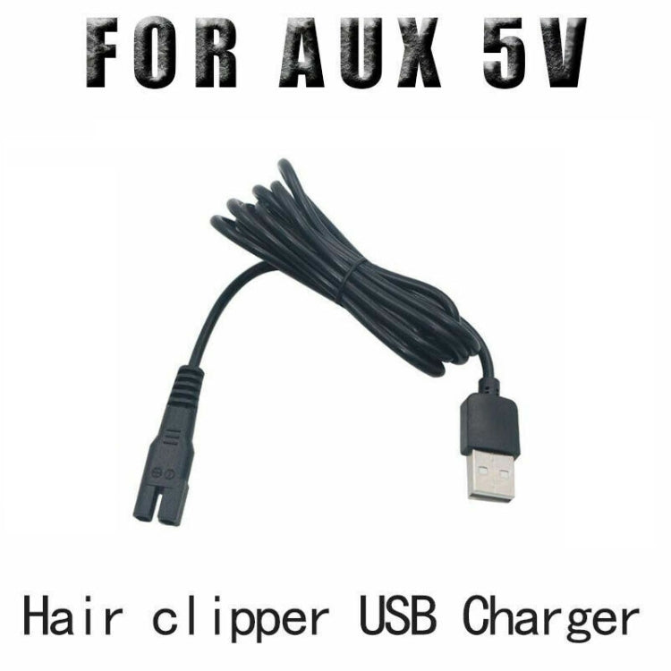 2pcs 5V USB Charging Cable For AUX Hair Clipper A5 A6 A8 S5