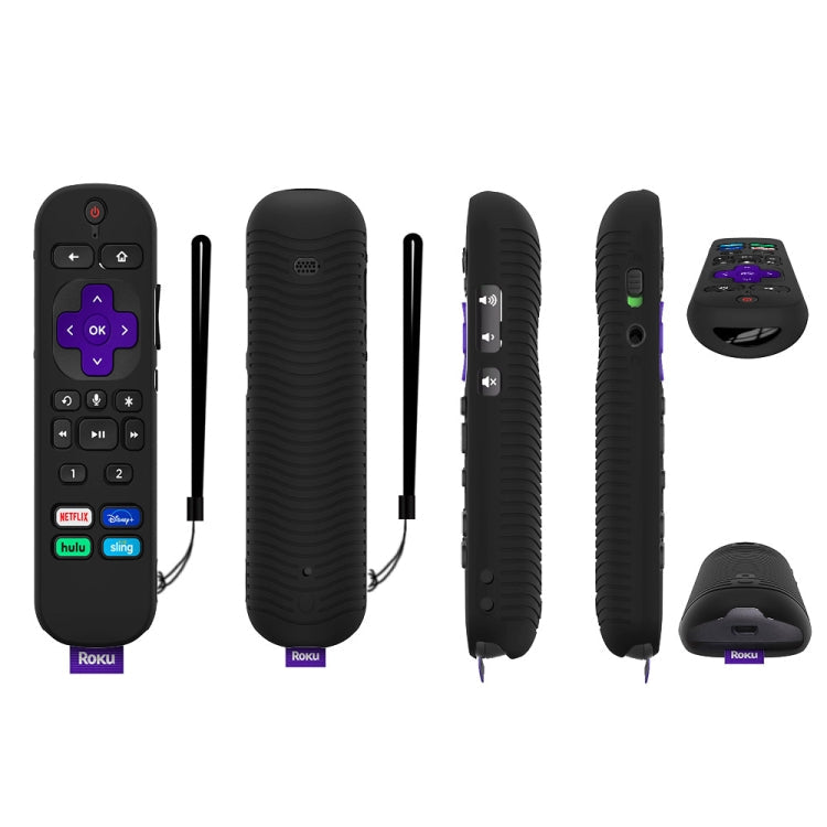 For TCL Roku Voice Remote Pro Y30 Remote Control Shockproof Silicone Protective Case Reluova