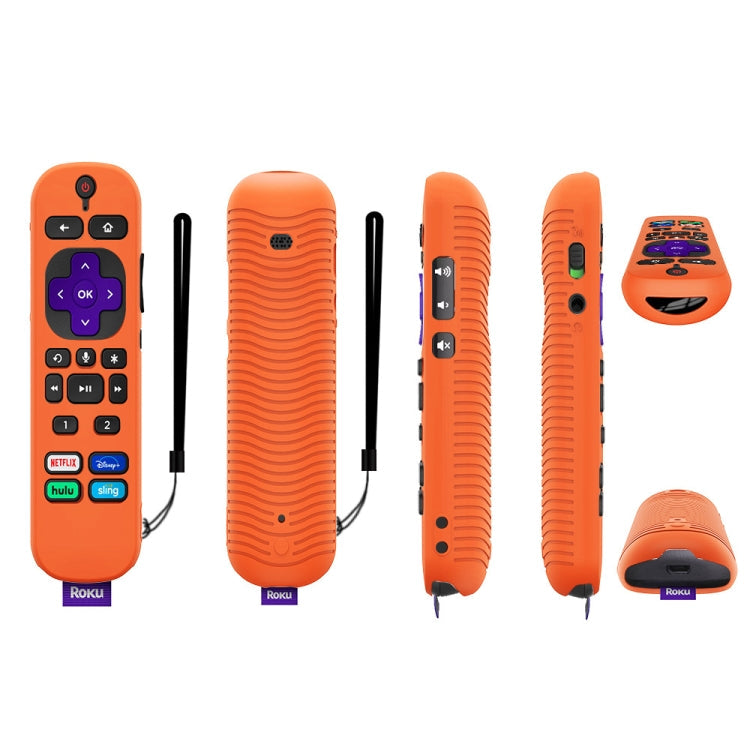 For TCL Roku Voice Remote Pro Y30 Remote Control Shockproof Silicone Protective Case Reluova