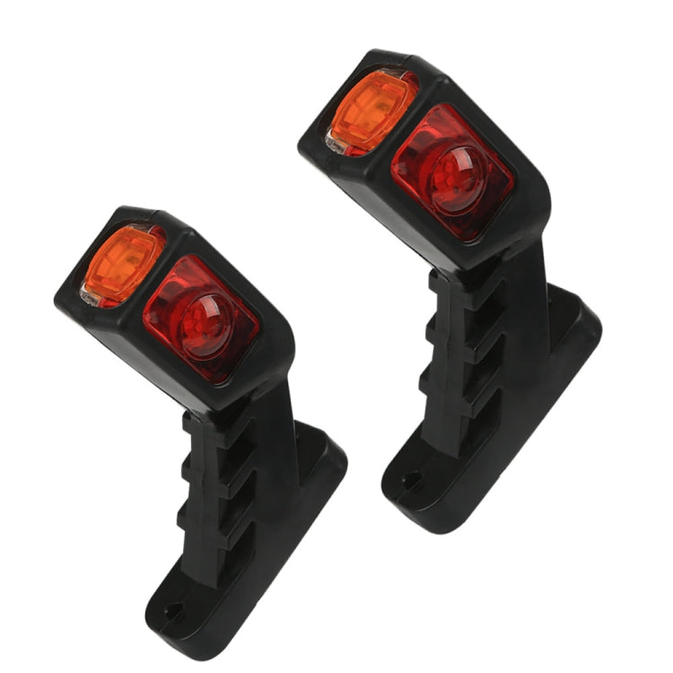 MK-216 1pair 12-24V 9LED Side Marker Lighting Outline Marker Truck Light Trailer Side Marker Lights