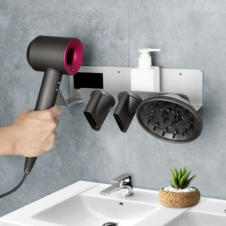 For Dyson Punch-free Wall-mounted Bathroom Hair Dryer Holder Reluova