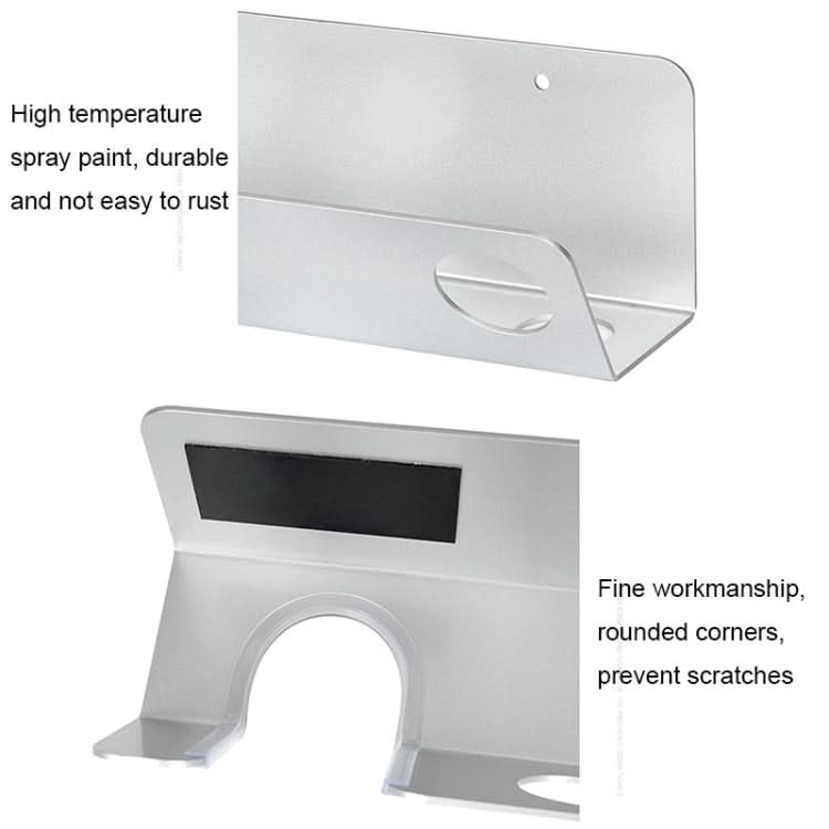 For Dyson Punch-free Wall-mounted Bathroom Hair Dryer Holder Reluova