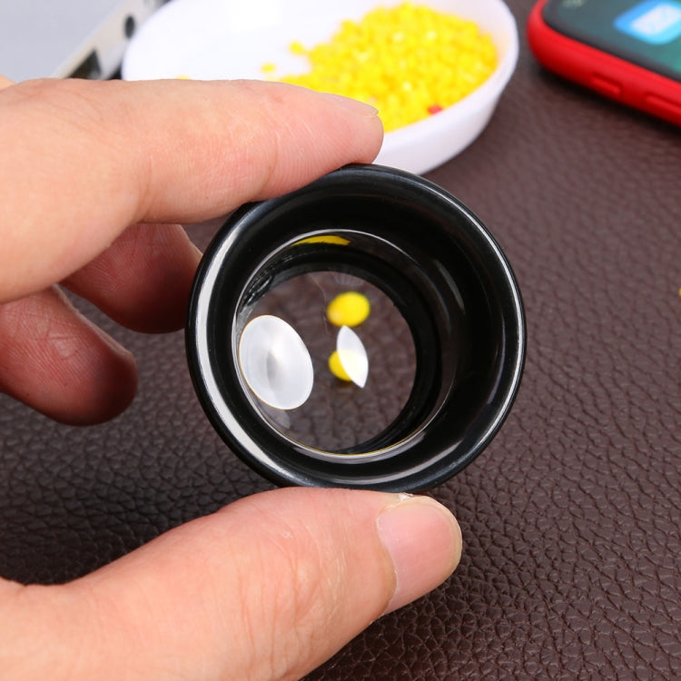 5pcs Eyepiece Magnifier Glass Lens Eyepiece Type Repair Magnifier, Times: Reluova