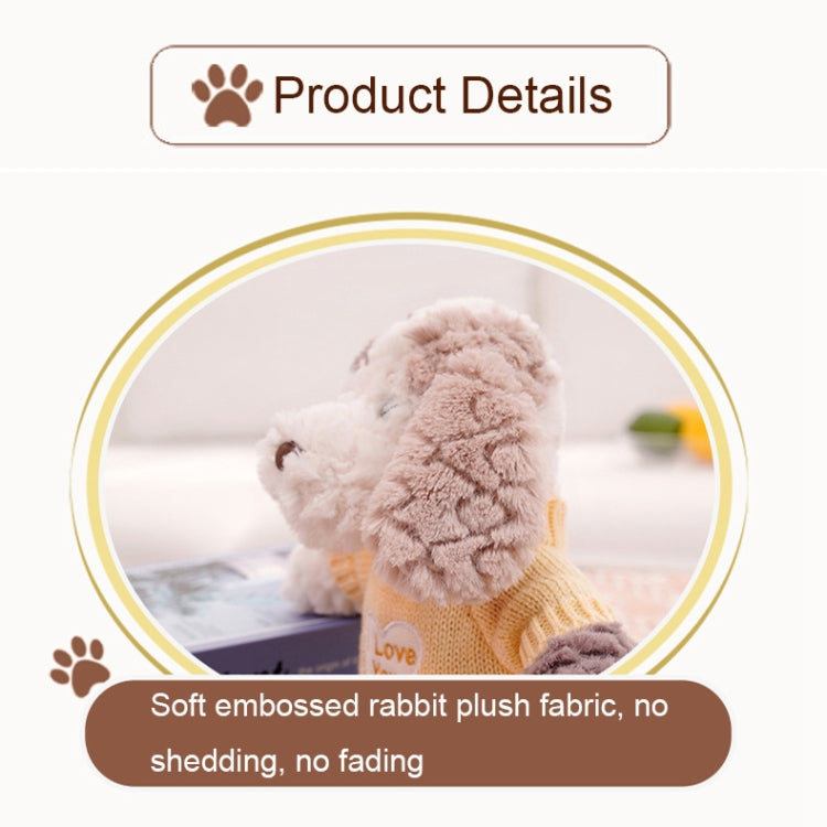 Cute Dressing Teddy Plush Toys Decorative Gift Plush Doll