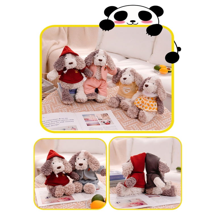 Cute Dressing Teddy Plush Toys Decorative Gift Plush Doll