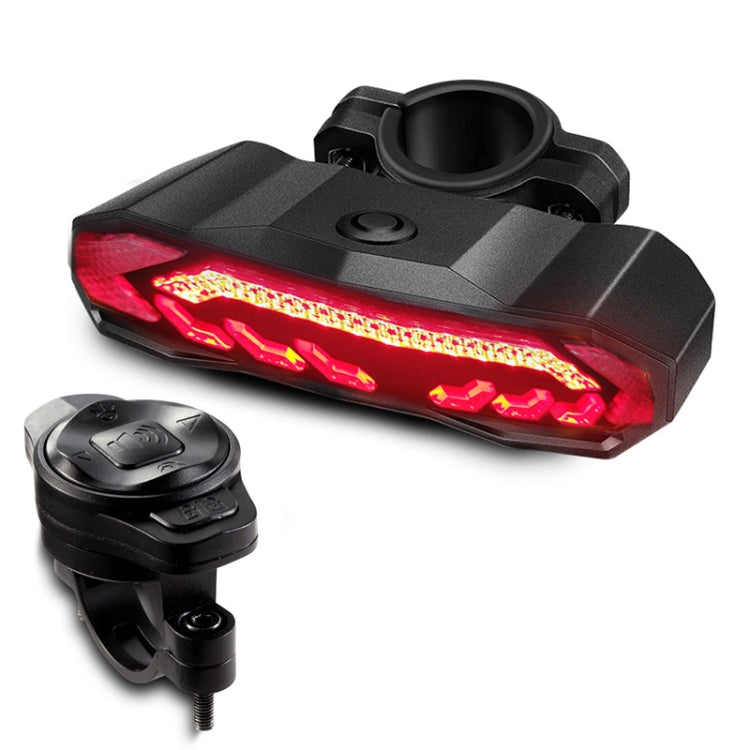 SF31 Bicycle Smart Brake Taillight USB Alerter Night Ride Ride Mountain Vehicle Turn LED Taillights Reluova