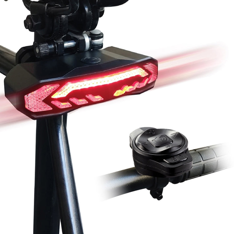 SF31 Bicycle Smart Brake Taillight USB Alerter Night Ride Ride Mountain Vehicle Turn LED Taillights Reluova