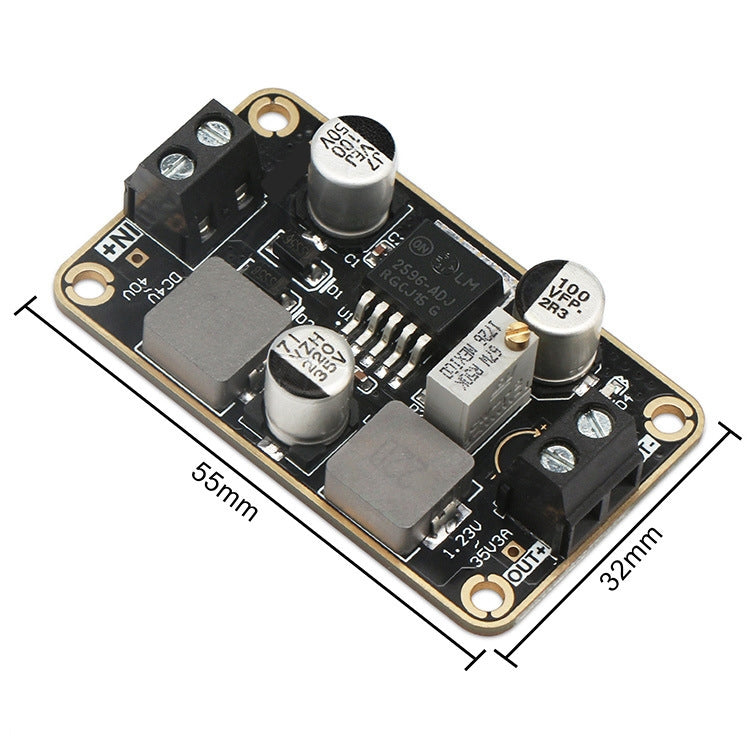 LM2596-ADJ DC-DC Adjustable Step-Down Power Module 4V-40V To 1.23-35V 3A Stereotype Board