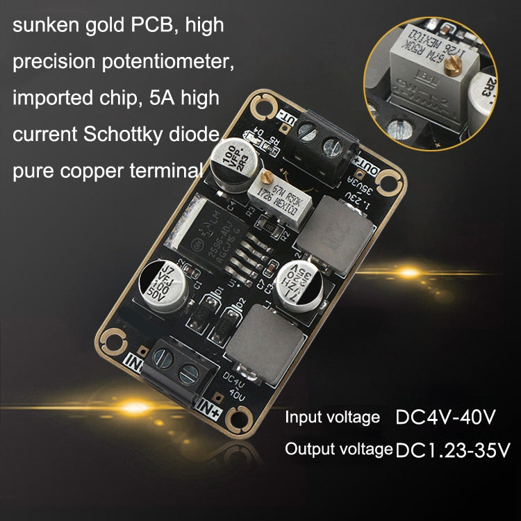 LM2596-ADJ DC-DC Adjustable Step-Down Power Module 4V-40V To 1.23-35V 3A Stereotype Board