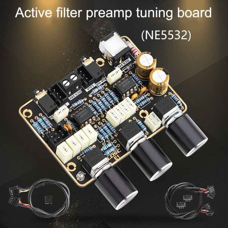 NE5532 Tuner Plate Active Filter Amplifier Board HIFI Front Module Universal Dual Operation Amplifier My Store