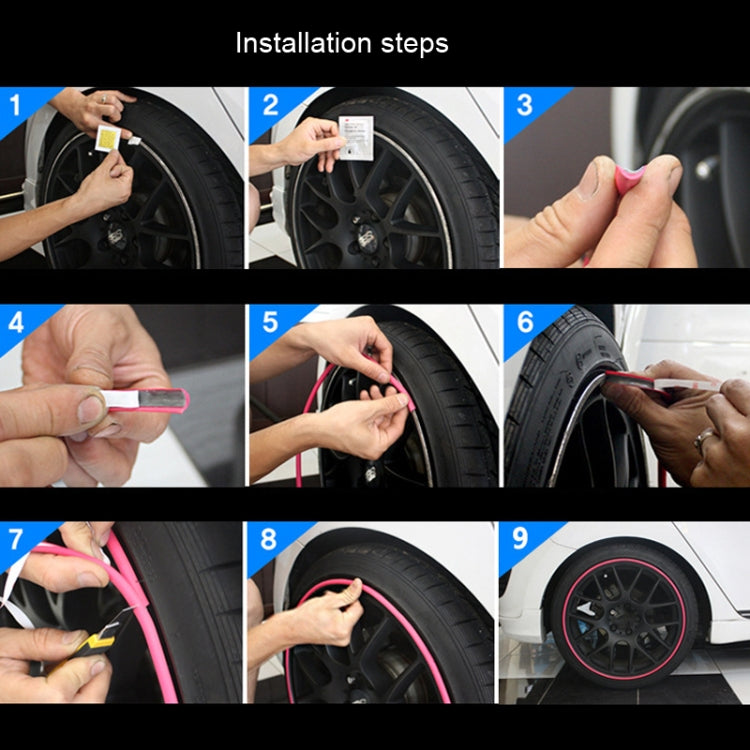 Car Wheel General TPE Protection Ring Bumper Wheel Decoration Modification Supplies ÎҵÄÉ̵ê