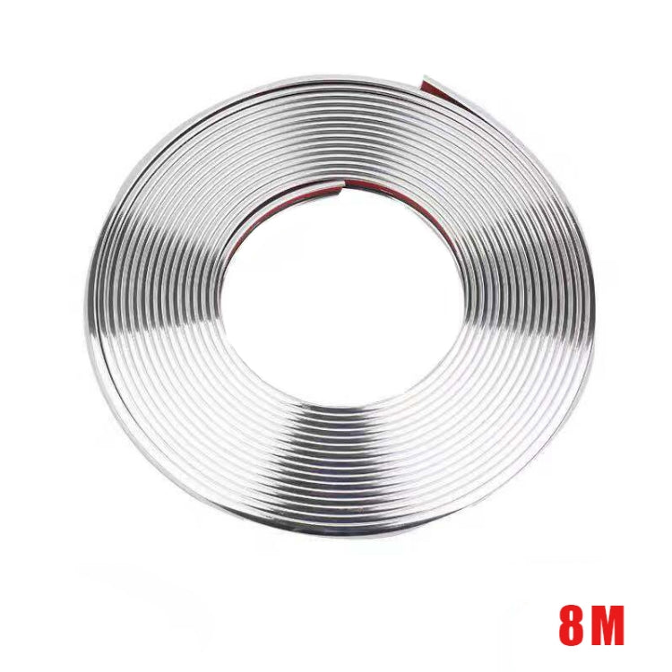 W12 8m/roll Car Universal Reflective Wheel Electroplating Decorative Strip ÎҵÄÉ̵ê