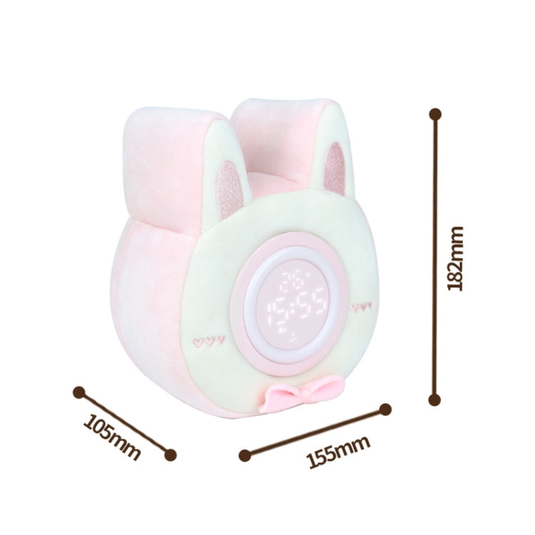 F-CL-03 Plush Cake Rabbit Night Lights Student Dormitory Cute Demon Eye Vibration Clock Light My Store