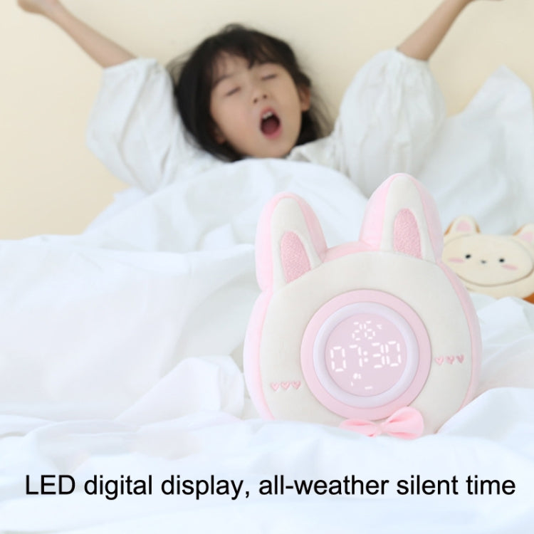 F-CL-03 Plush Cake Rabbit Night Lights Student Dormitory Cute Demon Eye Vibration Clock Light My Store