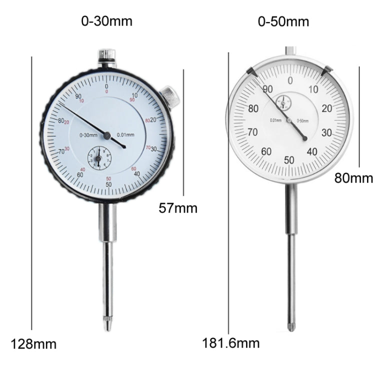 0.01mm High-precision Large Dial Pointer Dial Indicator