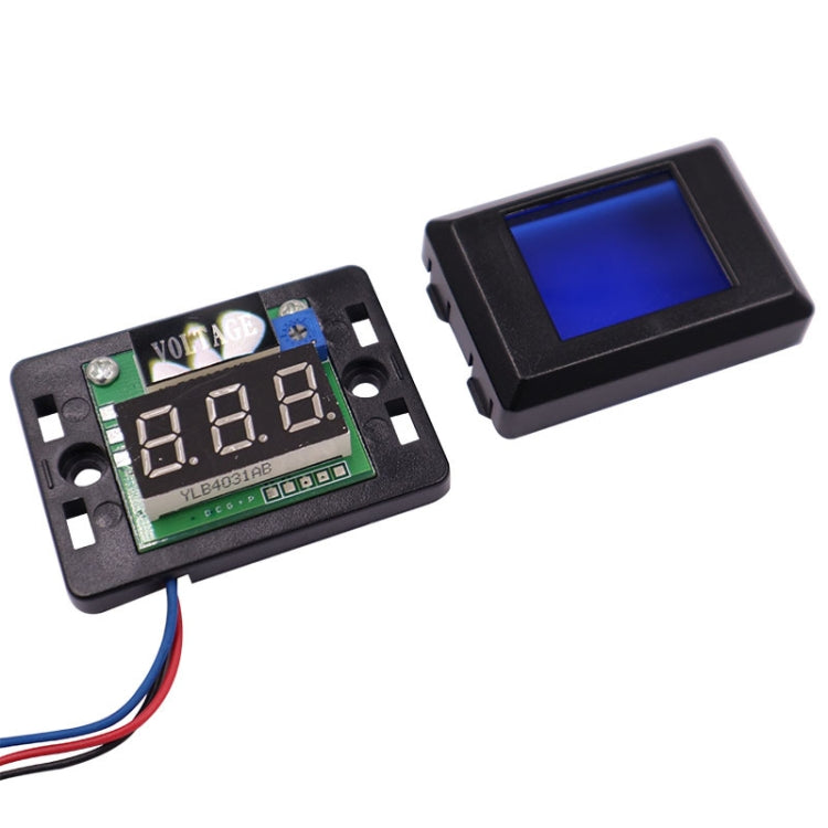 DES-2 Car Battery Voltage Meter DC LED Digital Display 12V Motorcycle RV Yacht Voltage Meter Detector