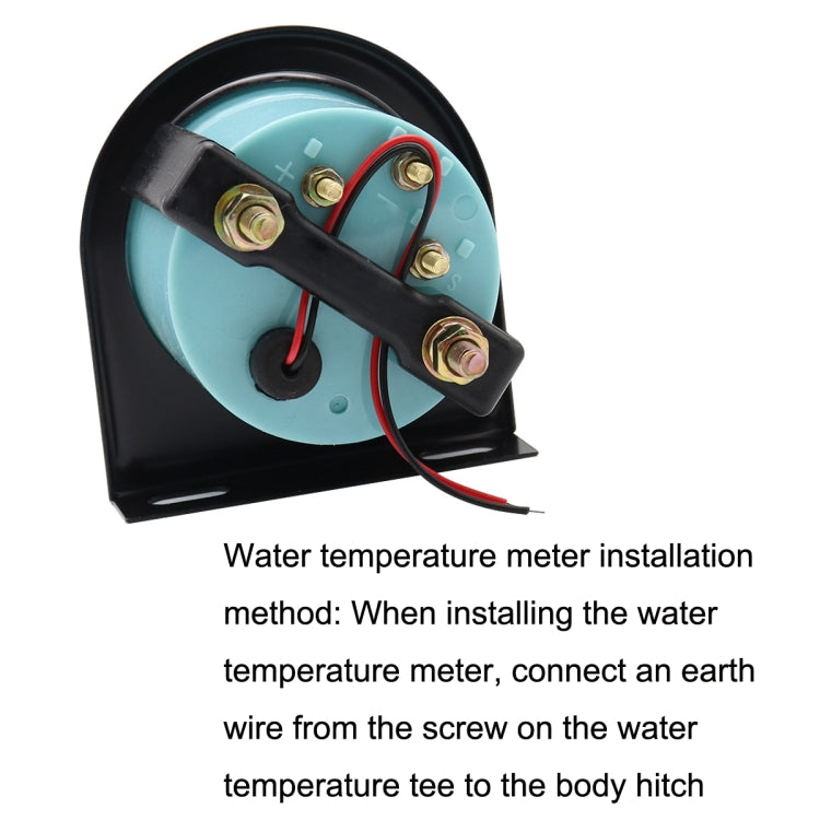 B741 52mm General Car Meter Modified Water Temperature Meter 40-120 Degrees Celsius