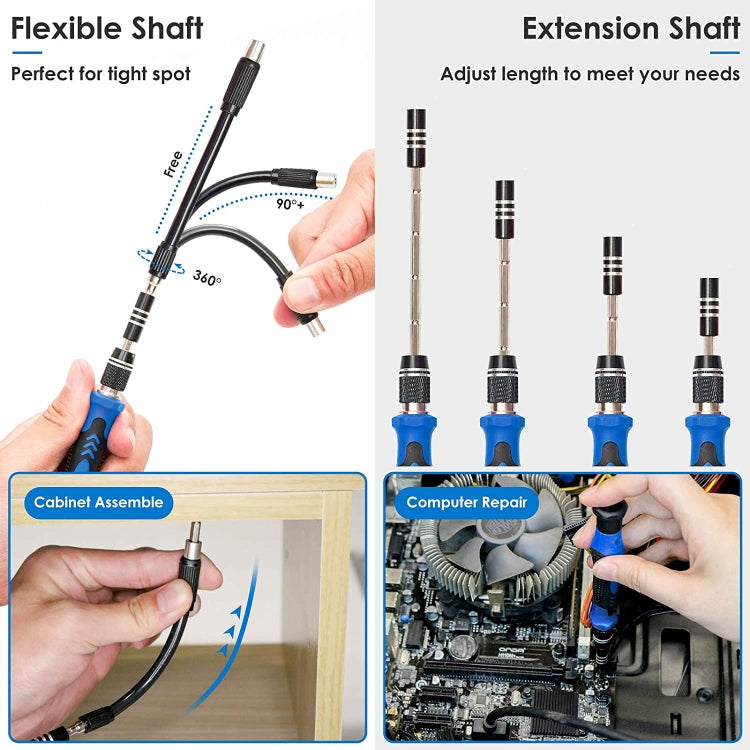 142 In 1 Precision Screwdriver Set Magnetic Screw Driver Bit Kit For PC Phone Repair Tool