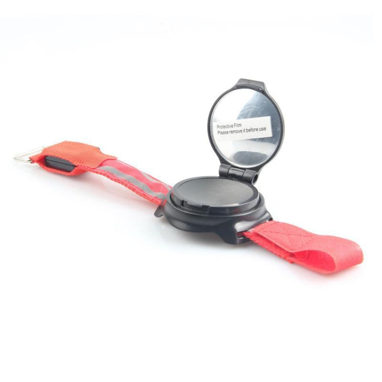 Bicycle 360-degree Rotating Rearview Mirror With Wrist Light Reluova