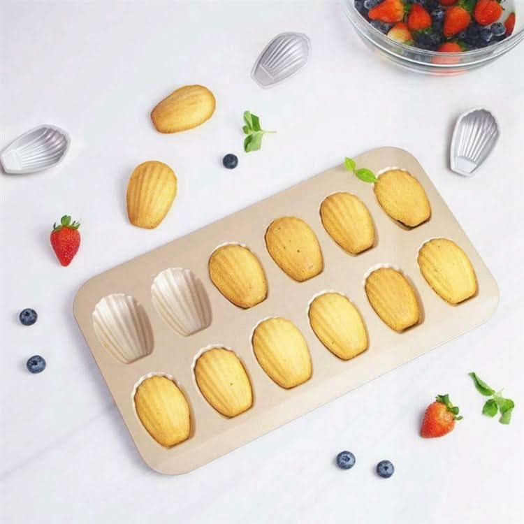 BM1067 Shell Shaped Non-stick Cake Mold Kitchen Biscuit Pan Baking Mold Reluova