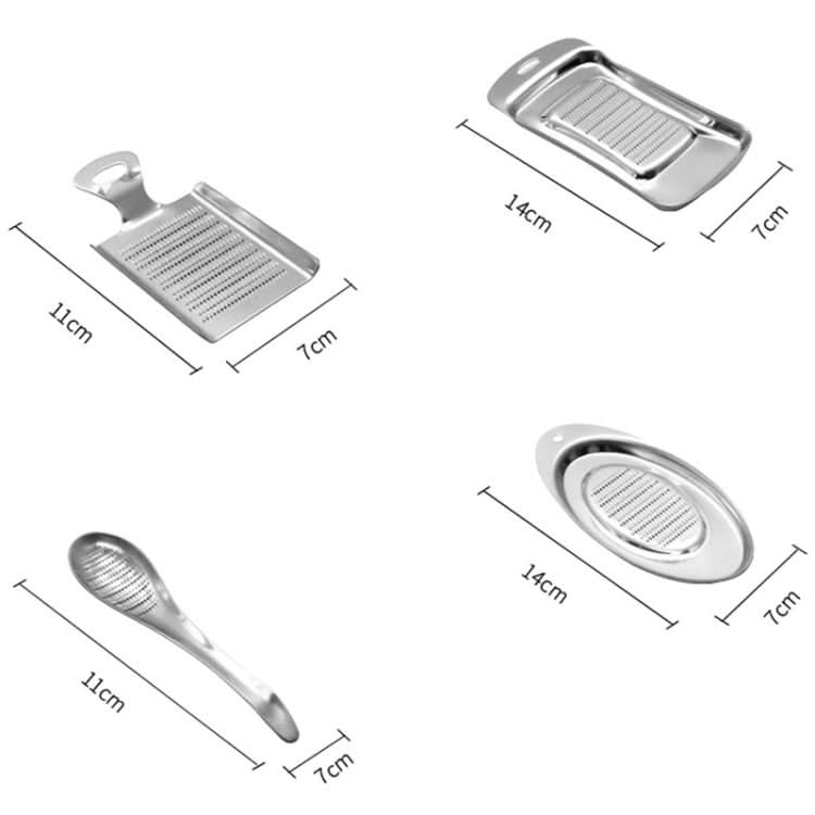 KS1001 Thicken Stainless Steel Ginger Garlic Vegetable Puree Grinder Reluova