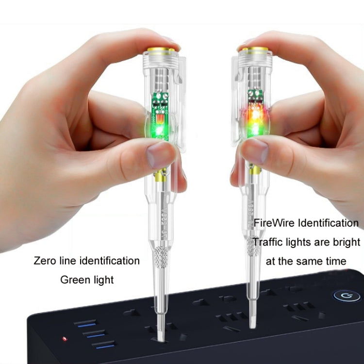 Multi-Functional High-Brightness Color Light Intelligent Sensor On-Off Electroscope Pen