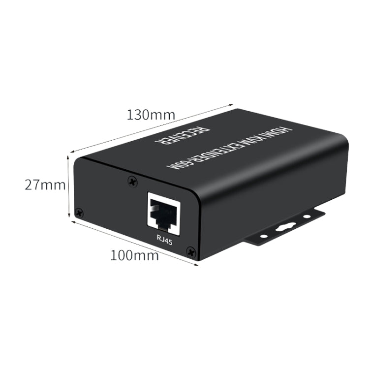 BW-HKE60A HDMI 60m KVM With USB Extender Support POE Single-End Power Supply With US Plug My Store