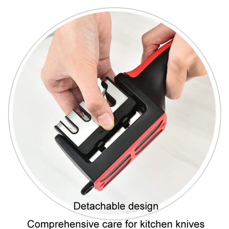 Kitchen Multifunctional Hangable Multi-segment Handheld Knife Sharpener, Specification: 3 Stage Reluova