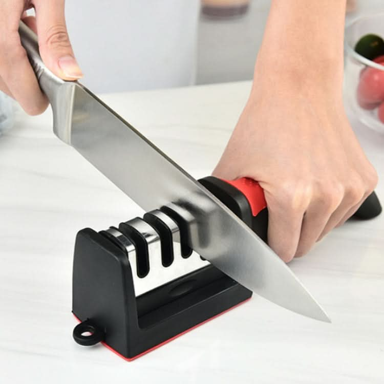 Kitchen Multifunctional Hangable Multi-segment Handheld Knife Sharpener, Specification: 3 Stage Reluova